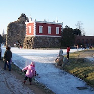 Winter 20/2006 - die frisch sanierte Felseninsel 